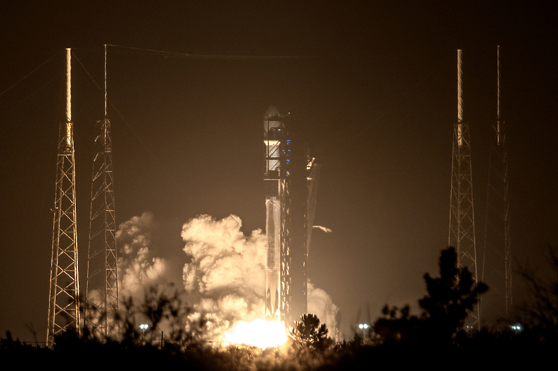 NASA-ina svemirska letjelica PACE na raketi SpaceX Falcon 9 (Foto: EPA-EFE)