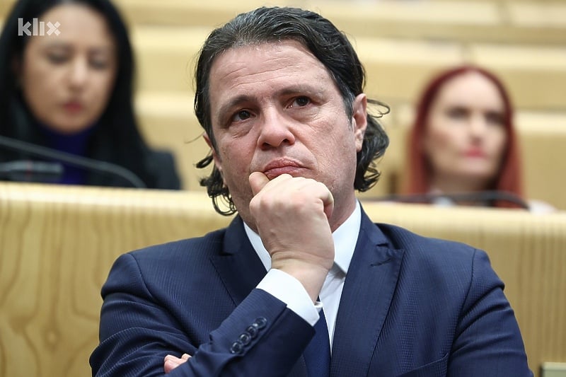 Toni Kraljević, federalni ministar finansija (Foto: I. L./Klix.ba)