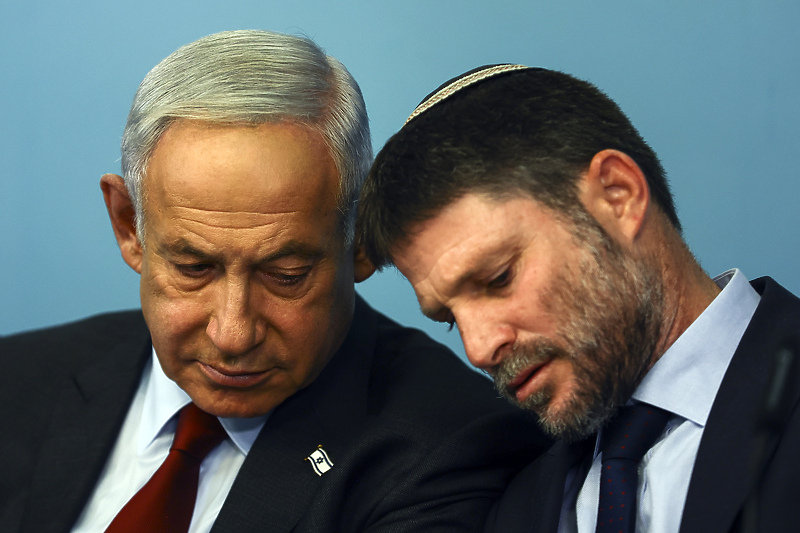 Benjamin Netanyahu i Bezalel Smotrich (Foto: EPA-EFE)