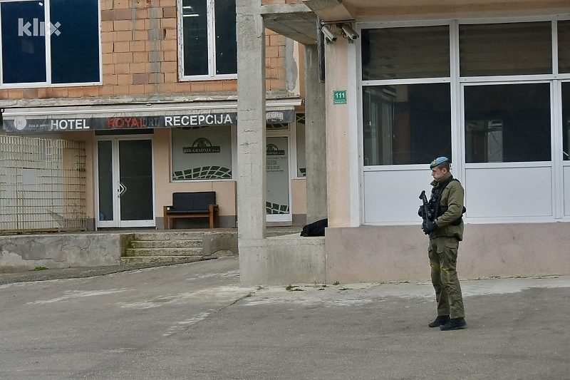 U okviru akcije, policija je pretresla i jedan ugostiteljski objekat u Vogošći (Foto: I. Š./Klix.ba)