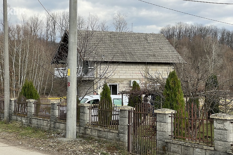 Kuća koja je zapečaćena nakon ubistva (Foto: A. K./Klix.ba)