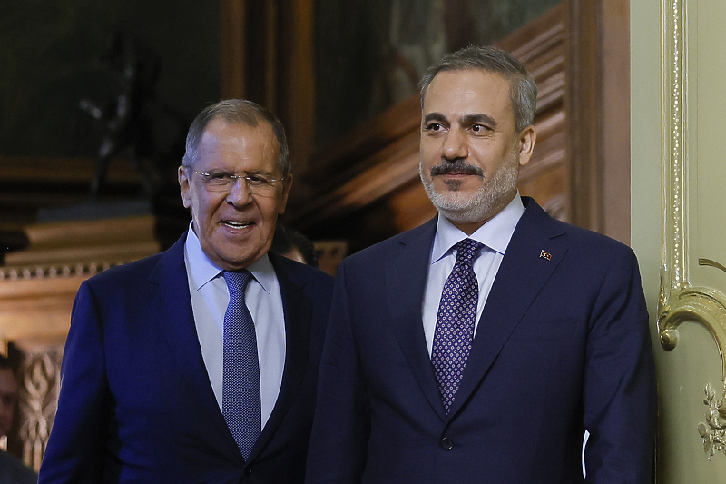 Segej Lavrov i Hakan Fidan (Foto: EPA-EFE)