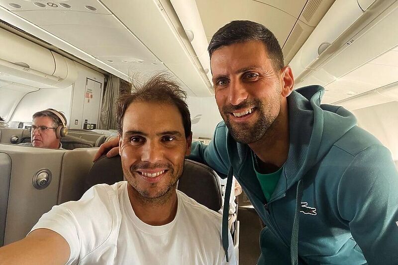 Rafael Nadal i Novak Đoković (Foto: Instagram)