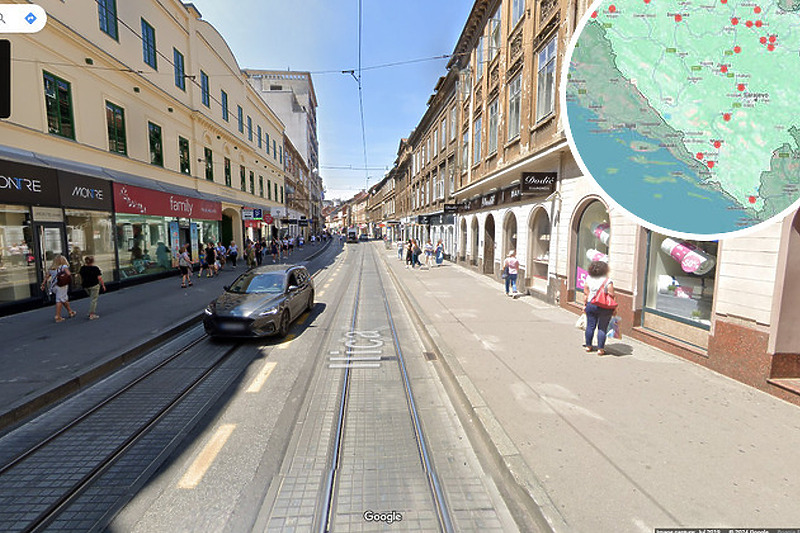 Google Street View u Zagrebu