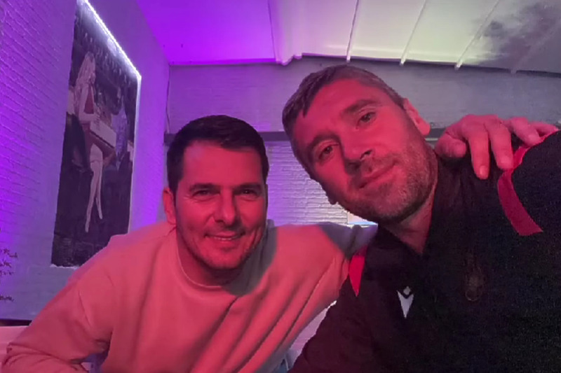 Spahić i Damjanović (Foto: Instagram)