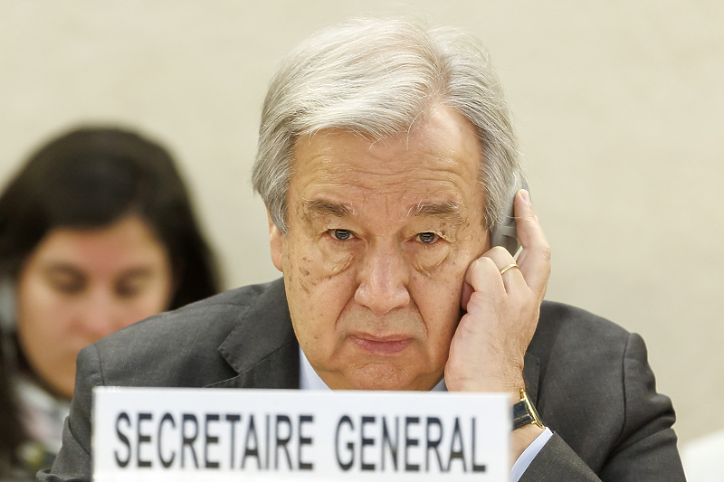 Generalni sekretar UN-a Antonio Guterres (Foto: EPA-EFE)