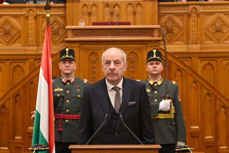 Novoizabrani predsjednik Mađarske Tamas Sulyok (Foto: EPA-EFE)