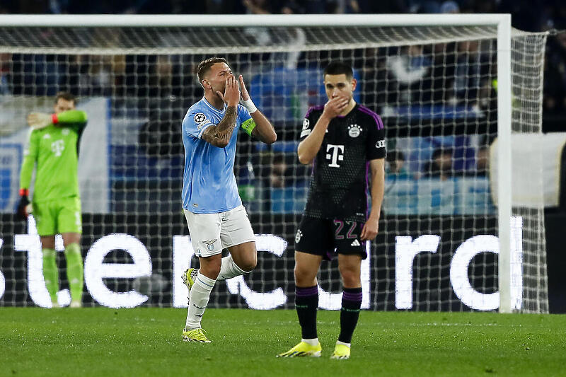 Lazio brani prednost 1:0 protiv Bayerna (Foto: EPA-EFE)