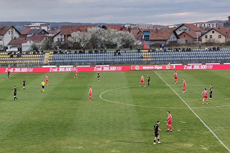 Ružne scene obilježile utakmicu (Foto: FK Sloga Meridian/Facebook)