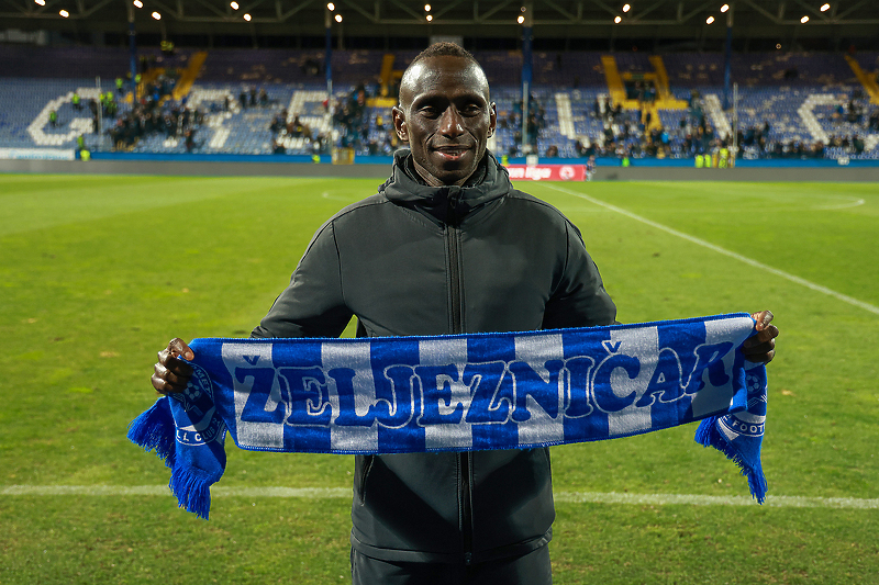 Dialiba sa šalom FK Željezničar (Foto: FK Željezničar/Facebook)