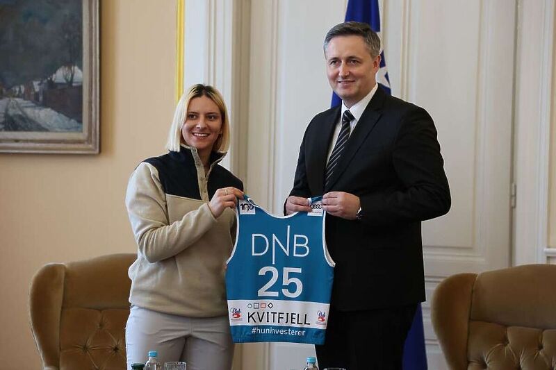 Elvedina Muzaferija i Denis Bećirović (Foto: Hazim Aljović / fena.ba)