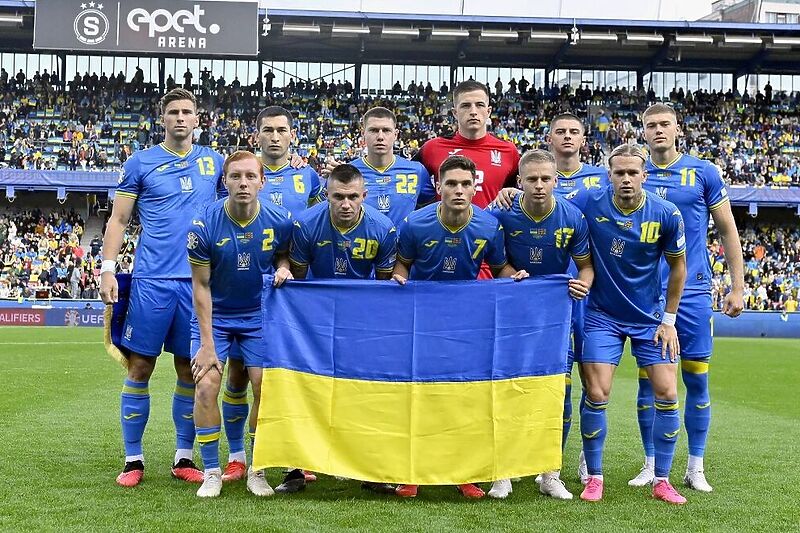 Nogometna reprezentacija Ukrajine (Foto: Twitter)