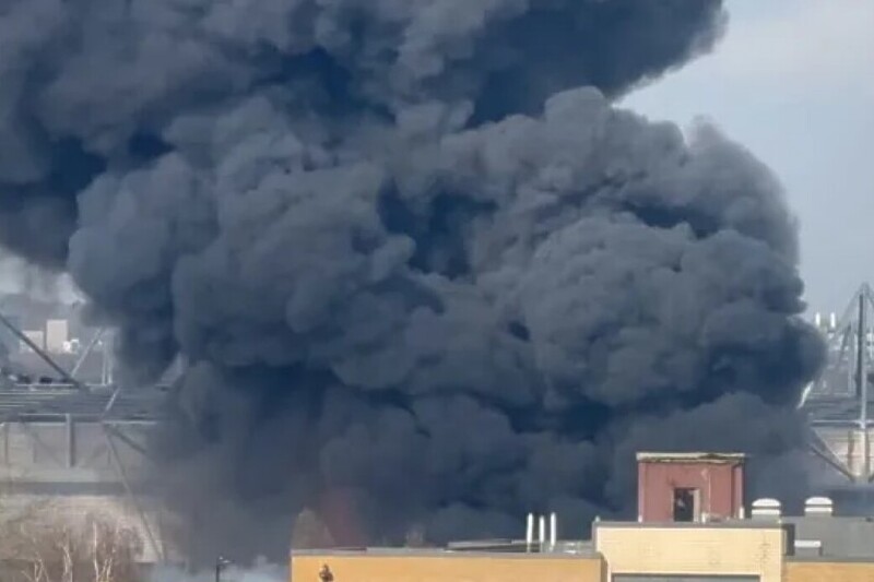 Požar u Southamptonu (Foto: Screenshot)