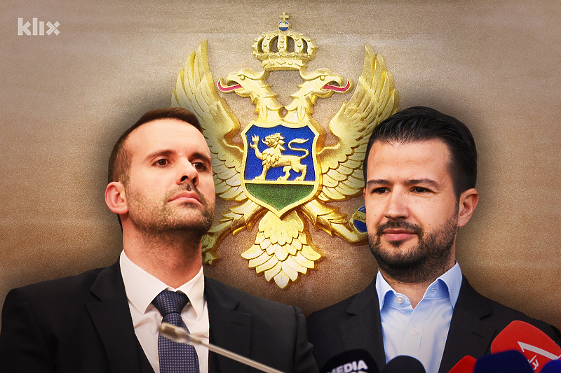 Milojko Spajić i Jakov Milatović