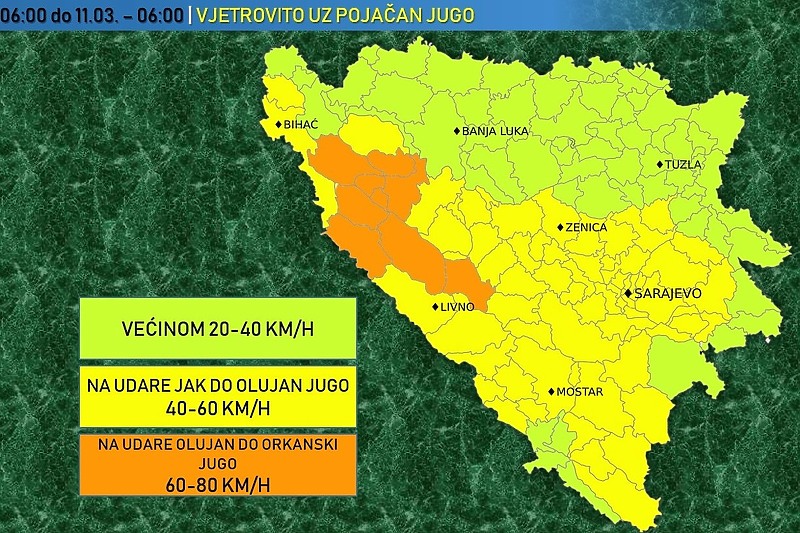 Foto: BHMeteo.ba