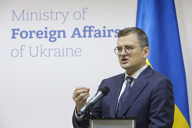Ukrajinski ministar vanjskih poslova Dmitri Kuleba (Foto: EPA-EFE)