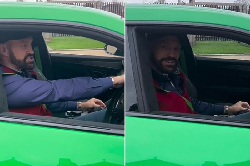 Fury u novom Lamborghiniju (Foto: Instagram)