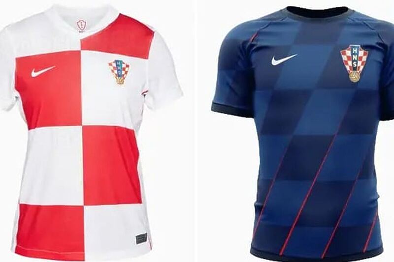 Novi dresovi reprezentacije Hrvatske (Foto: Footy Headlines)