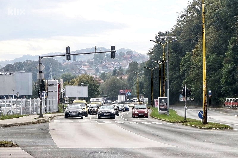 Dio južne magistrale u Tuzli (Foto: A. K./Klix.ba)