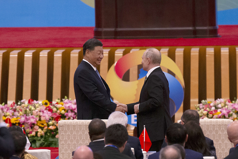Kineski predsjednik Xi Jinping  i ruski predsjednik Vladimir Putin (Foto: EPA-EFE)