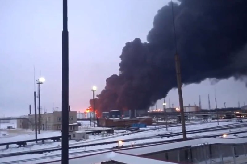 Napad na rafineriju u Ryzan