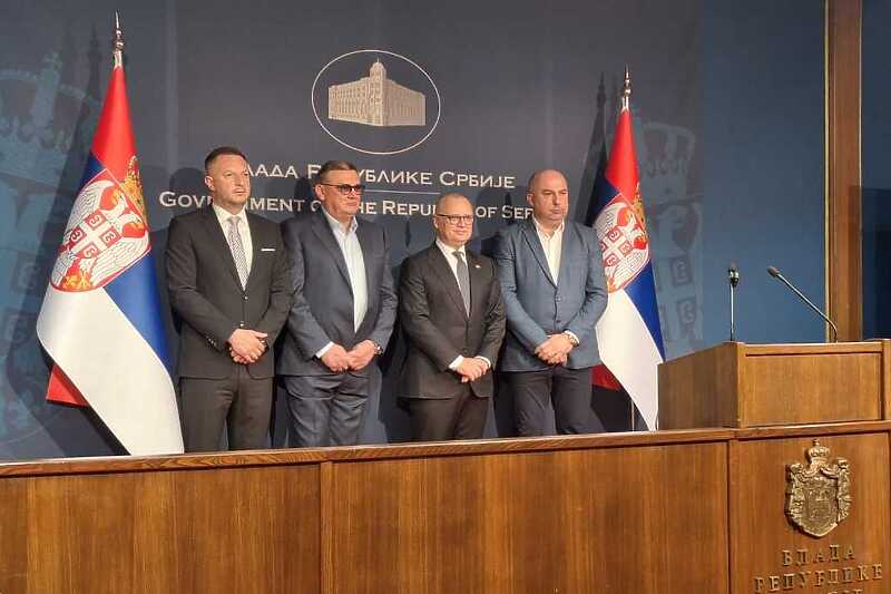 Nedeljko Ćorić, Zoran Drobnjak, Goran Vesić i Denis Lasić (Foto: AC FBiH)