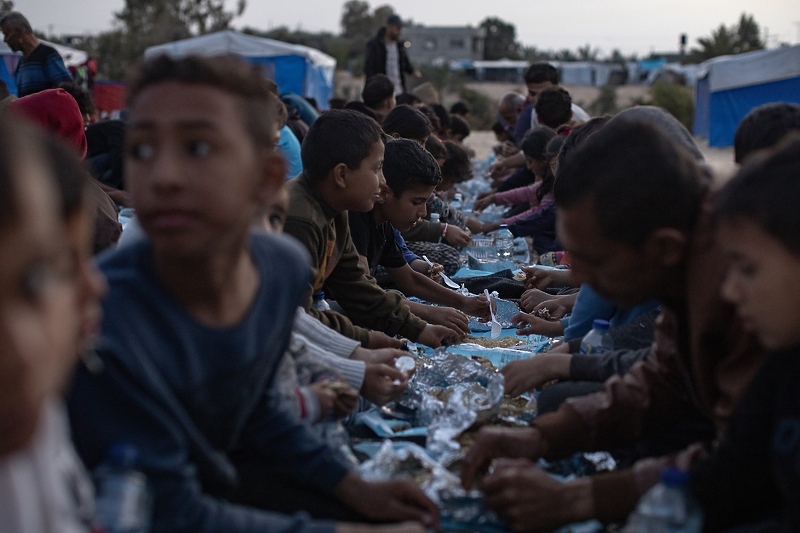 Iftar u Gazi (Foto: EPA-EFE)
