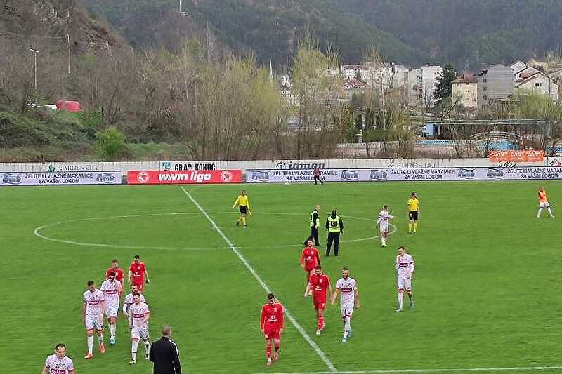 Detalji s utakmice između Igmana i Sloge (Foto: FK Sloga Meridian)