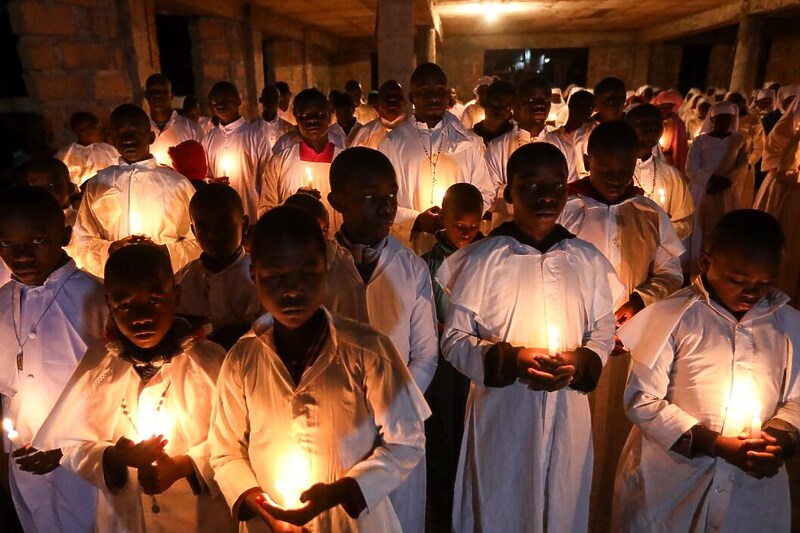 Uskršnja misa u Keniji (Foto: EPA-EFE)