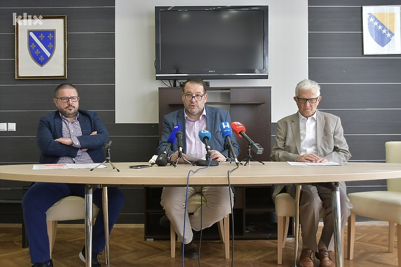 Osman Sušić, Emir Zlatar i Kasim Trnka (Foto: I. Š./Klix.ba)