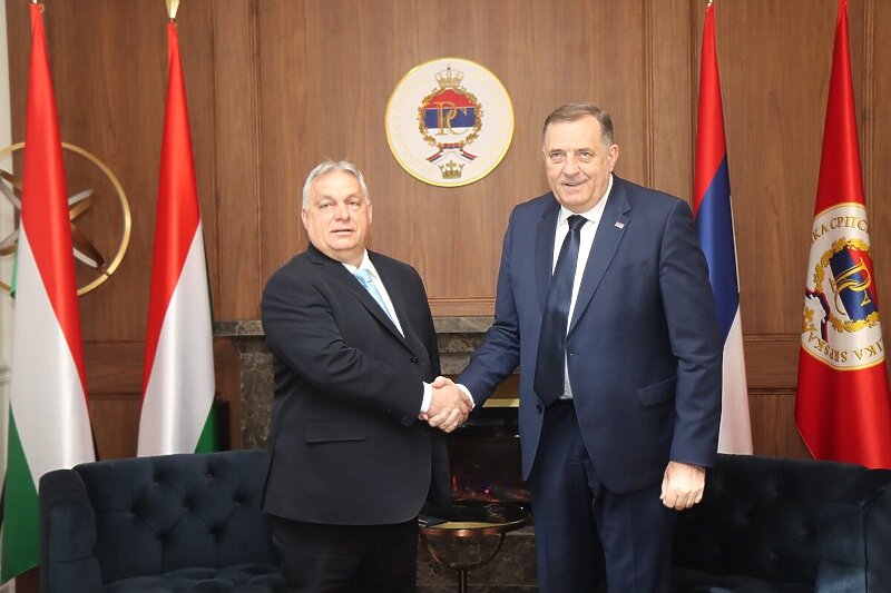 Orban i Dodik u Banjoj Luci (Foto: X)