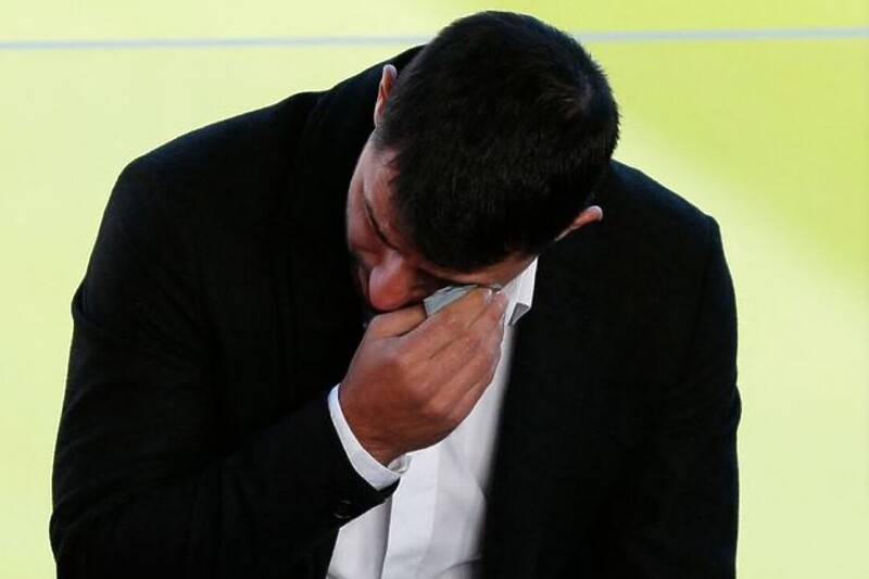 Trenutak kada je Aguero u suzama završio karijeru (Foto: Screenshot)