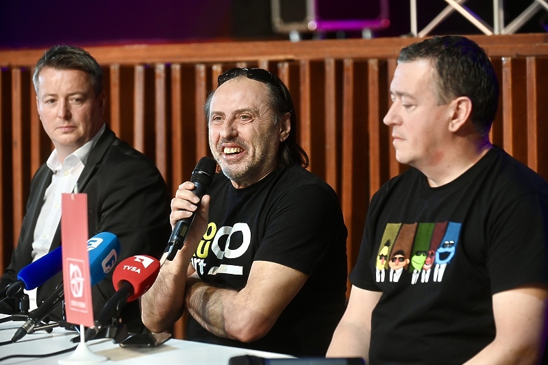 Konferencija za medije povodom koncerta Zabranjenog pušenja (Foto: T. S./Klix.ba)
