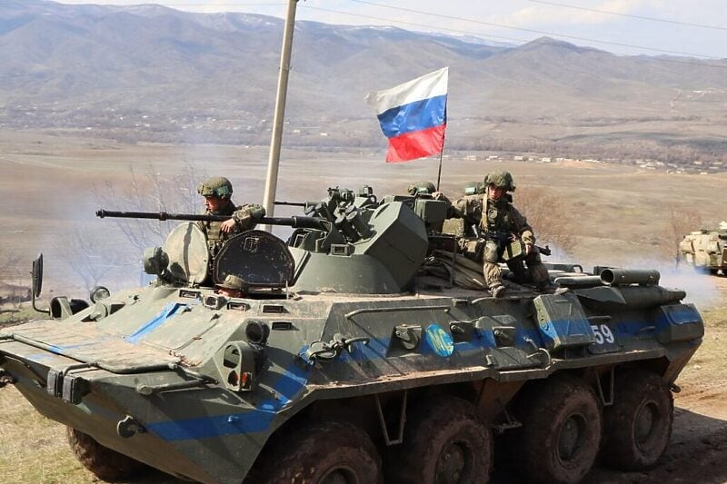 Ruska vojska u Karabahu (Foto: Telegram)