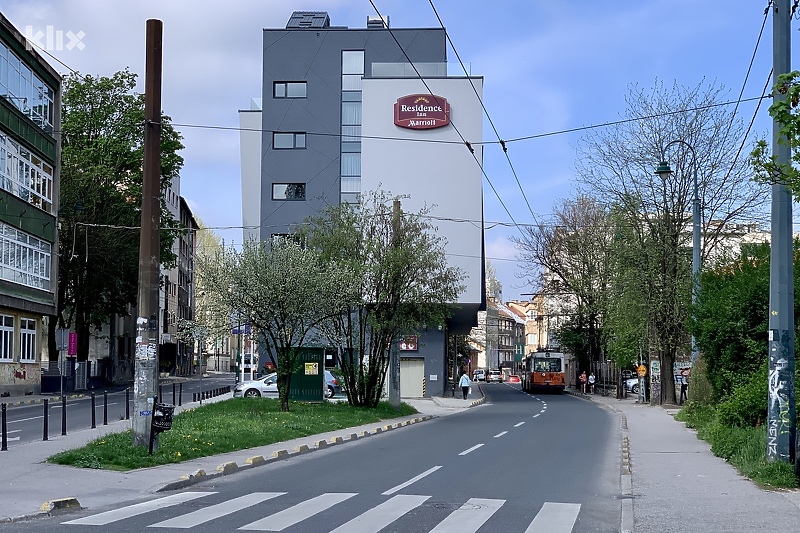 Bivša Dobrovoljačka ulica, danas Hamdije Kreševljakovića (Foto: I. Š./Klix.ba)