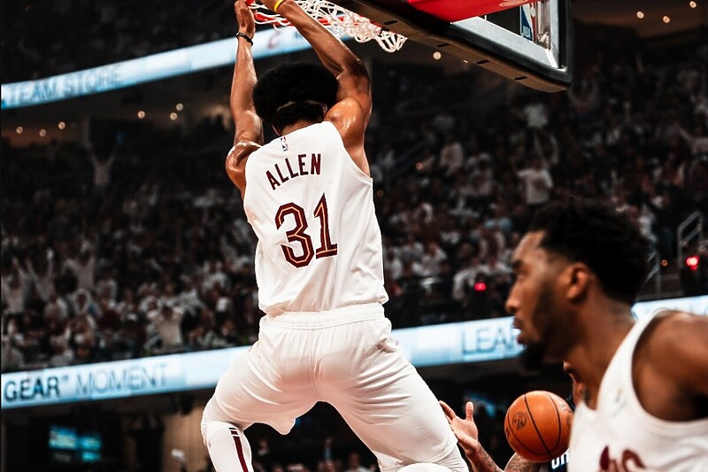 Allen je zabilježio double-double (Foto: Cleveland Cavaliers)