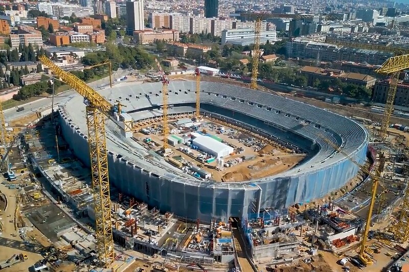 Ovako danas izgleda Camp Nou (Foto: Screenshot)