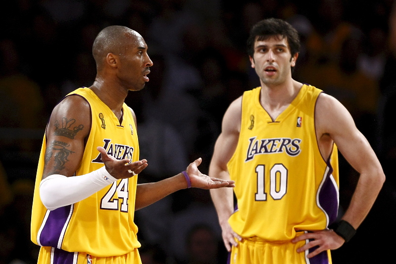 Radmanović je tri sezone nastupao za Lakerse (Foto: EPA-EFE)