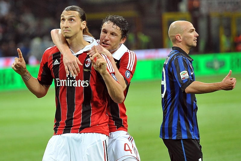 Ibrahimović i Van Bommel su veliki prijatelji (Foto: EPA-EFE)
