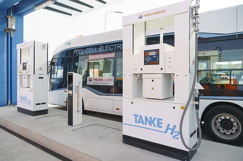 Bečko postrojenje za proizvodnju vodika koji koriste gradski autobusi (Foto: Wien Energie)