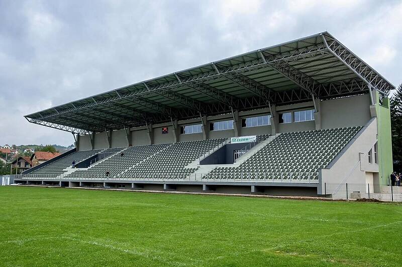 Gradski stadion u Ilijašu (Foto. Facebook)