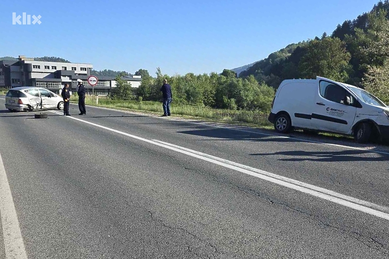 Mjesto nesreće u Moševcu (Foto: Čitatelj)