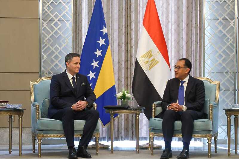 Sastanak u sklopu zvanične posjete Egiptu