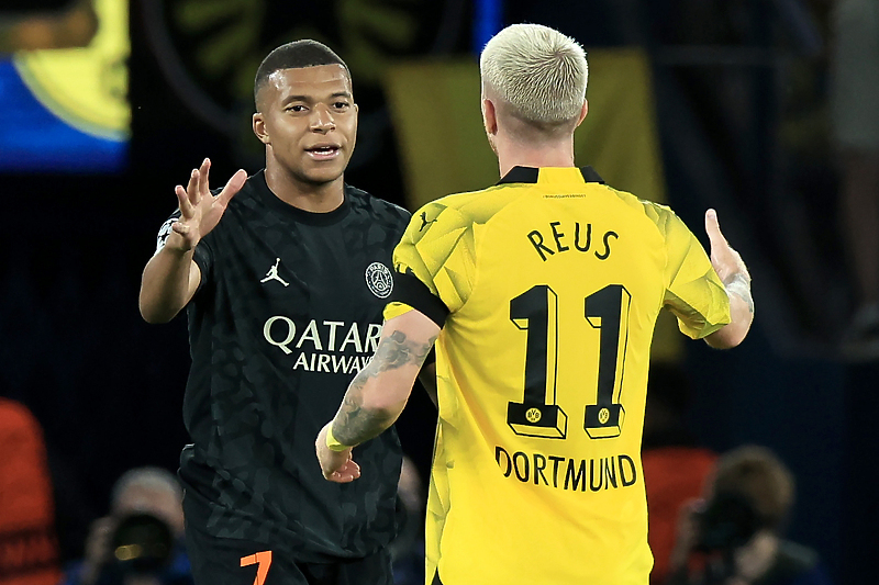 Mbappe i Reus ponovo će biti glavne uzdanice timova (Foto: EPA-EFE)