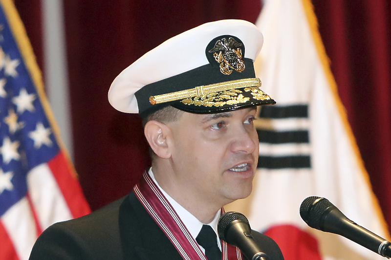 Bivši komandant Pete flote američke mornarice Brad Cooper (Foto: EPA-EFE)