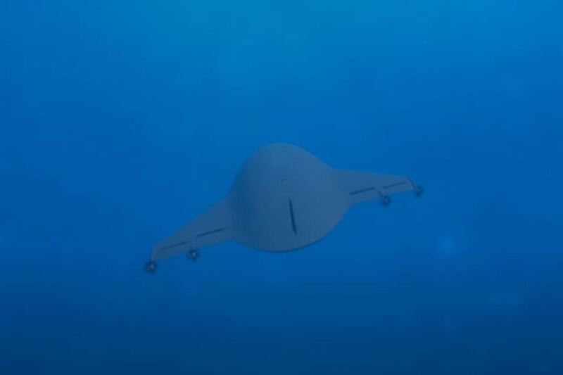 Američki podvodni dron Manta Ray (Screenshot: Northrop Grumman)