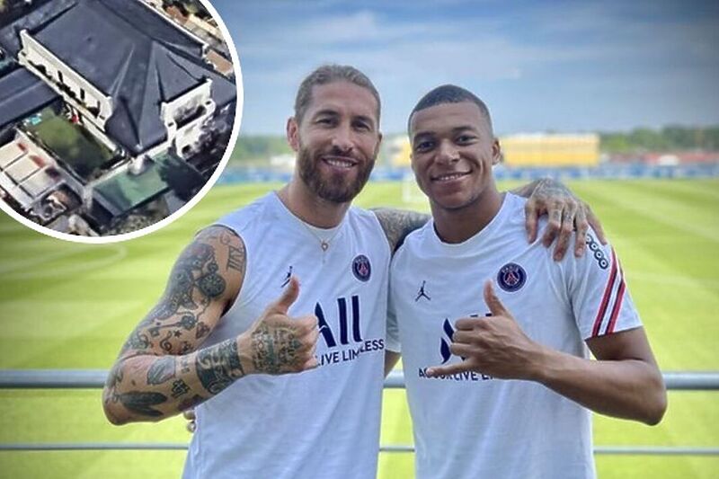 Mbappe i Ramos dijelili su svlačionicu u PSG-u (Foto: Montaža/Twitter)