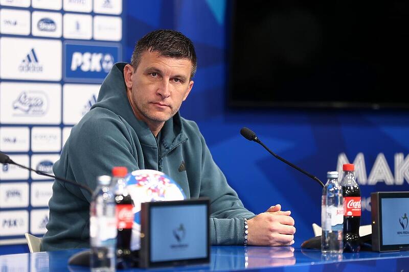 Jakirović na konferenciji za medije pred derbi sezone (Foto: Pixsell/Matija Habljak)