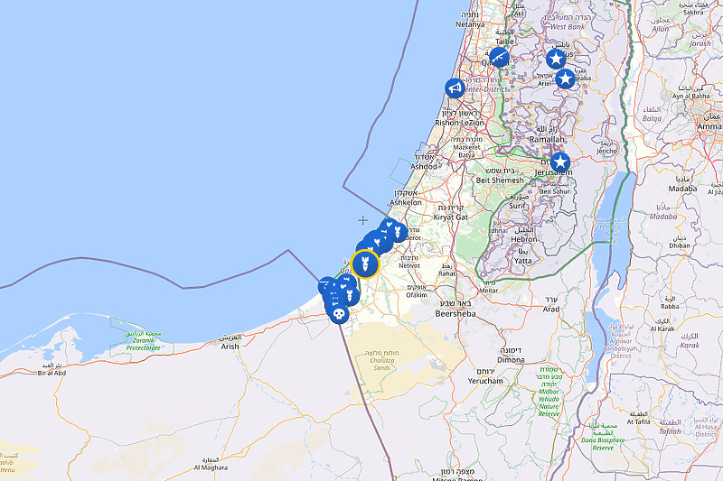 Rafah je granica Gaze i Egipta, gdje se nalazi veliki broj Palestinaca u bijegu od izraelskog napada