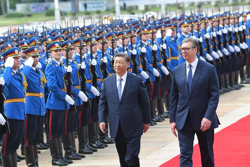 Kineski predsjednik Xi Jinping i srbijanski predsjednik Aleksandar Vučić (Foto: Pixsell)